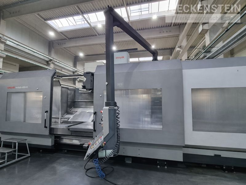 ANAYAK_VH4000Plus_cnc_bed_milling_machine_frontview