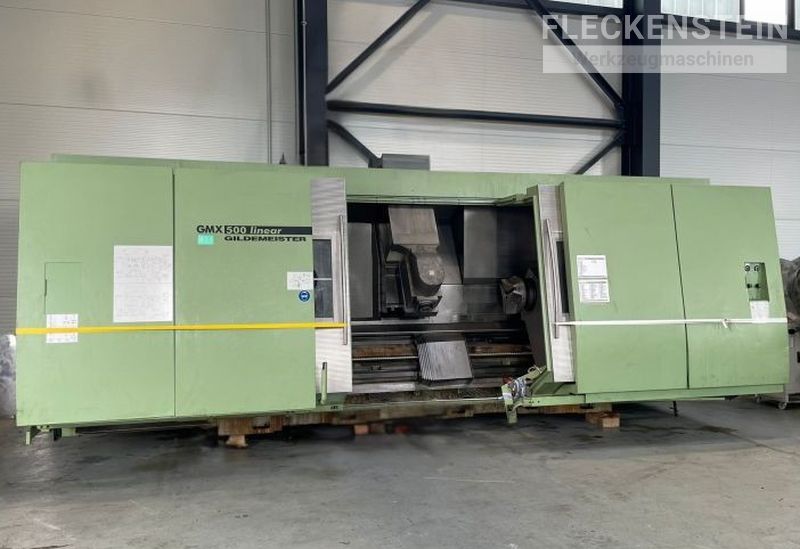 CND_Drehfräsmaschine_Hersteller_DMG_Gildemeister_Typ_GMX500_linear_Frontansicht