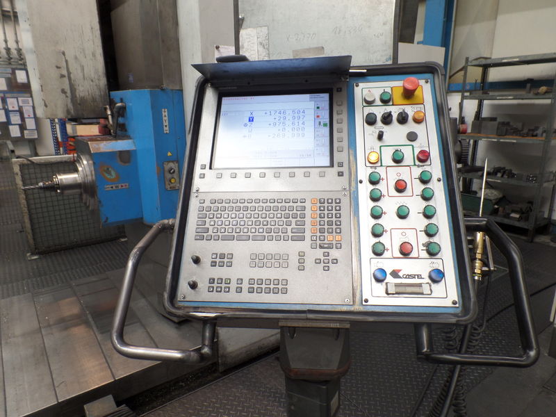 cnc_horizontal_boring_milling_machine_castel_red_1T10_A40_quill_diameter_130mm_control