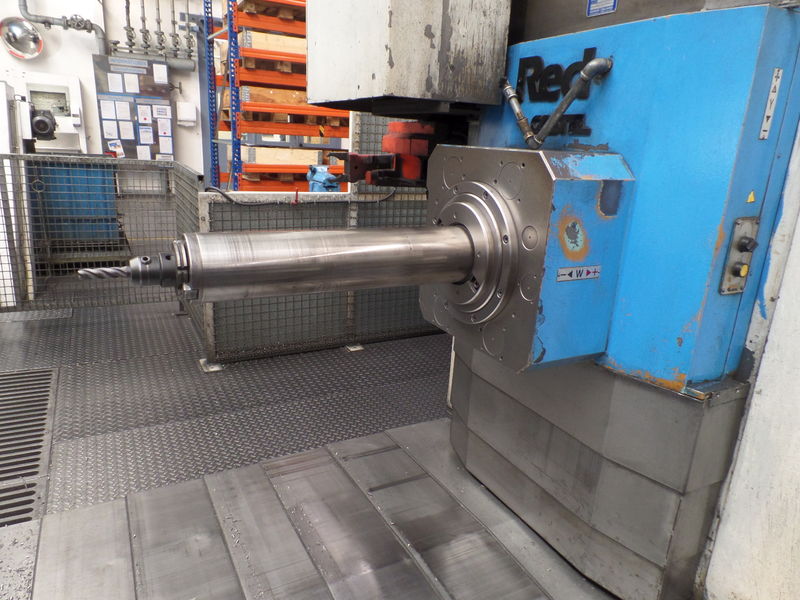 cnc_horizontal_boring_milling_machine_castel_red_1T10_A40_quill_diameter_130mm_quill