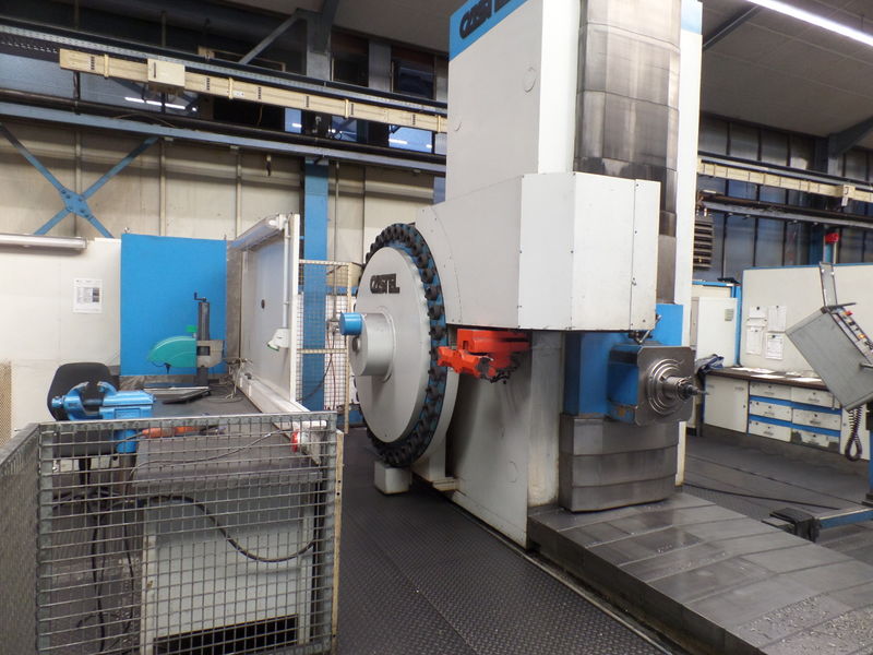 cnc_horizontal_boring_milling_machine_castel_red_1T10_A40_quill_diameter_130mm_tool_changer